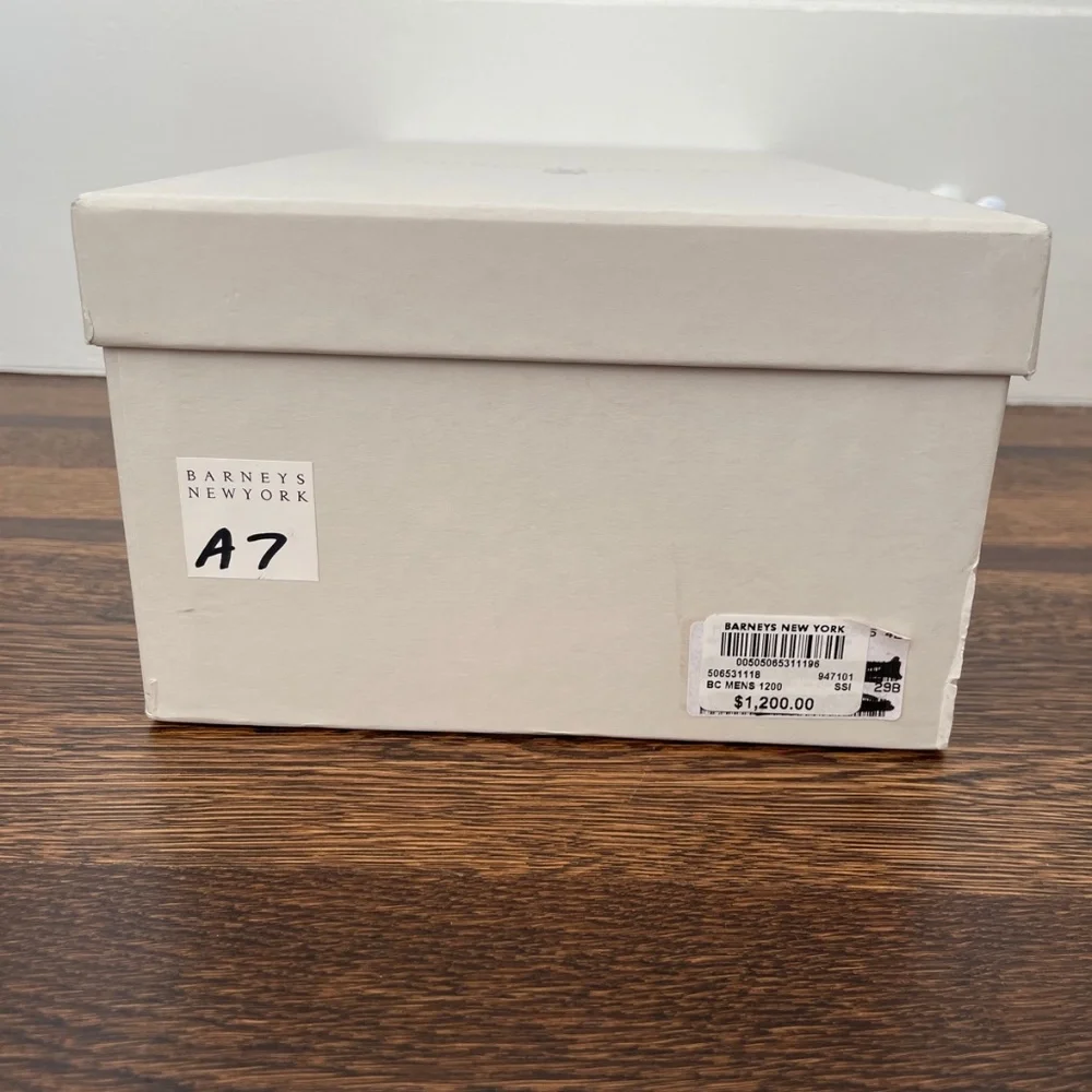 Brunello Cucinelli Taupe Suede Lace Up Oxford Shoes Mens Size 42 - Picture 5 of 5